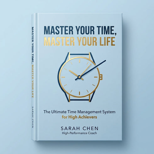 Master Your Time, Master Your Life: The Ultimate Time Management System for High Achievers
