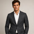 Charcoal Slim Fit Blazer