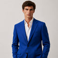 Royal Blue Wool Blazer