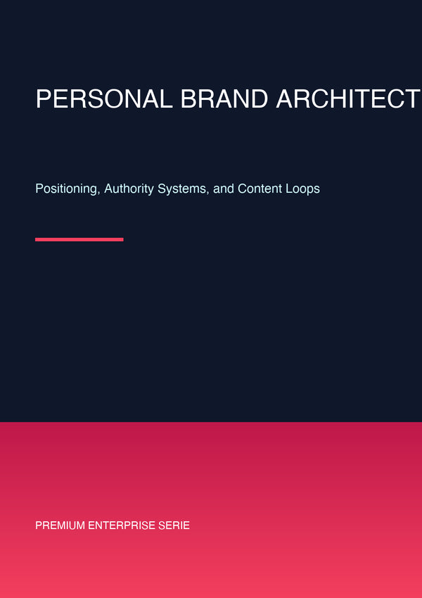 Personal Brand Architecture