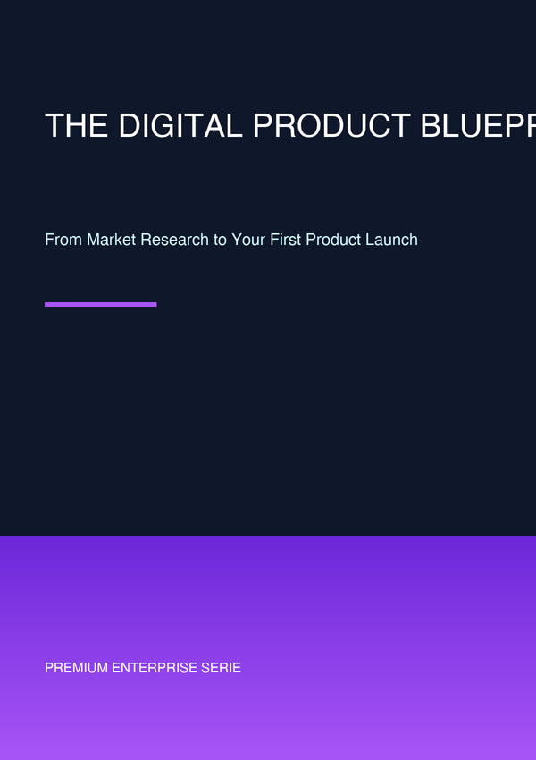 The Digital Product Blueprint